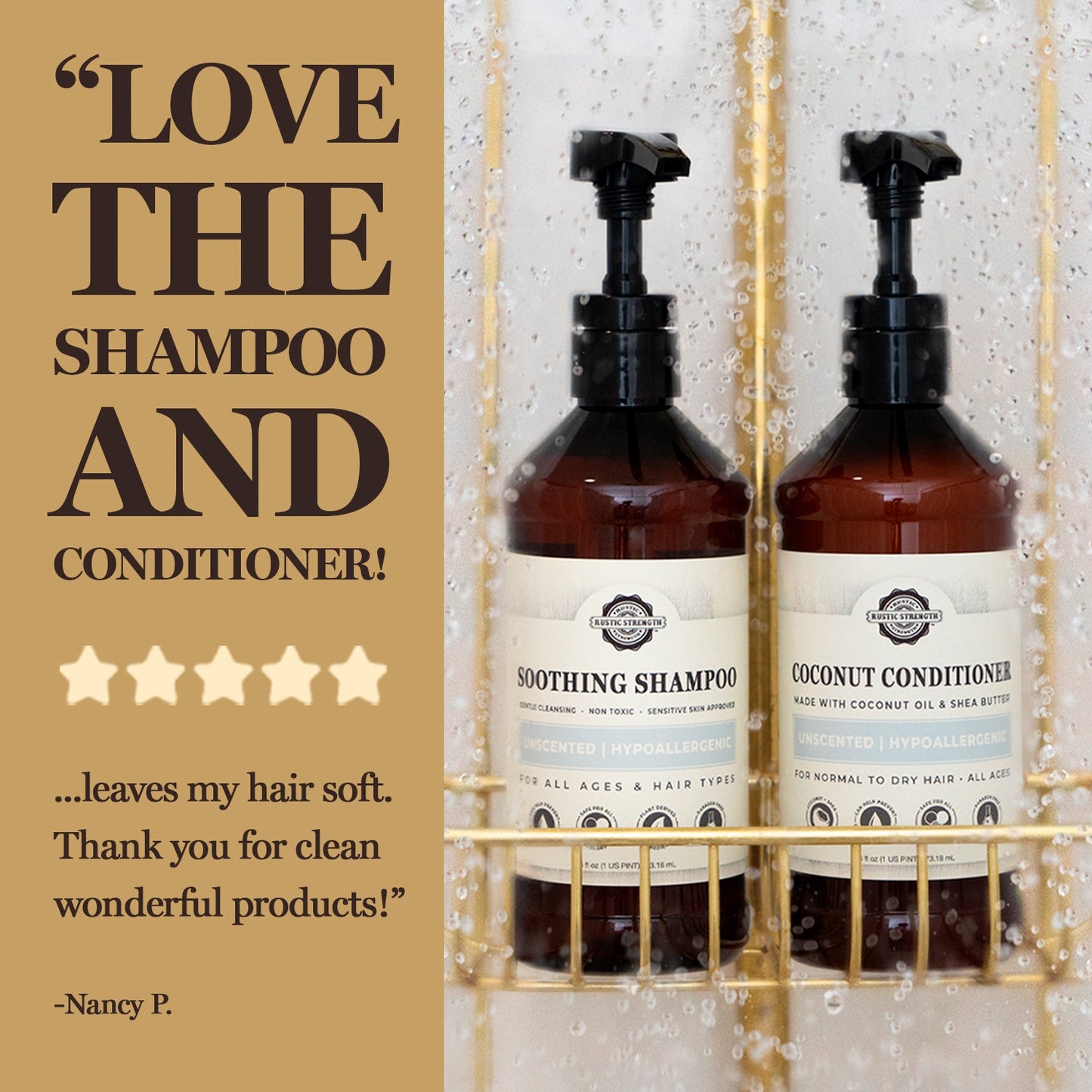 Soothing Shampoo | Mama + Baby Safe