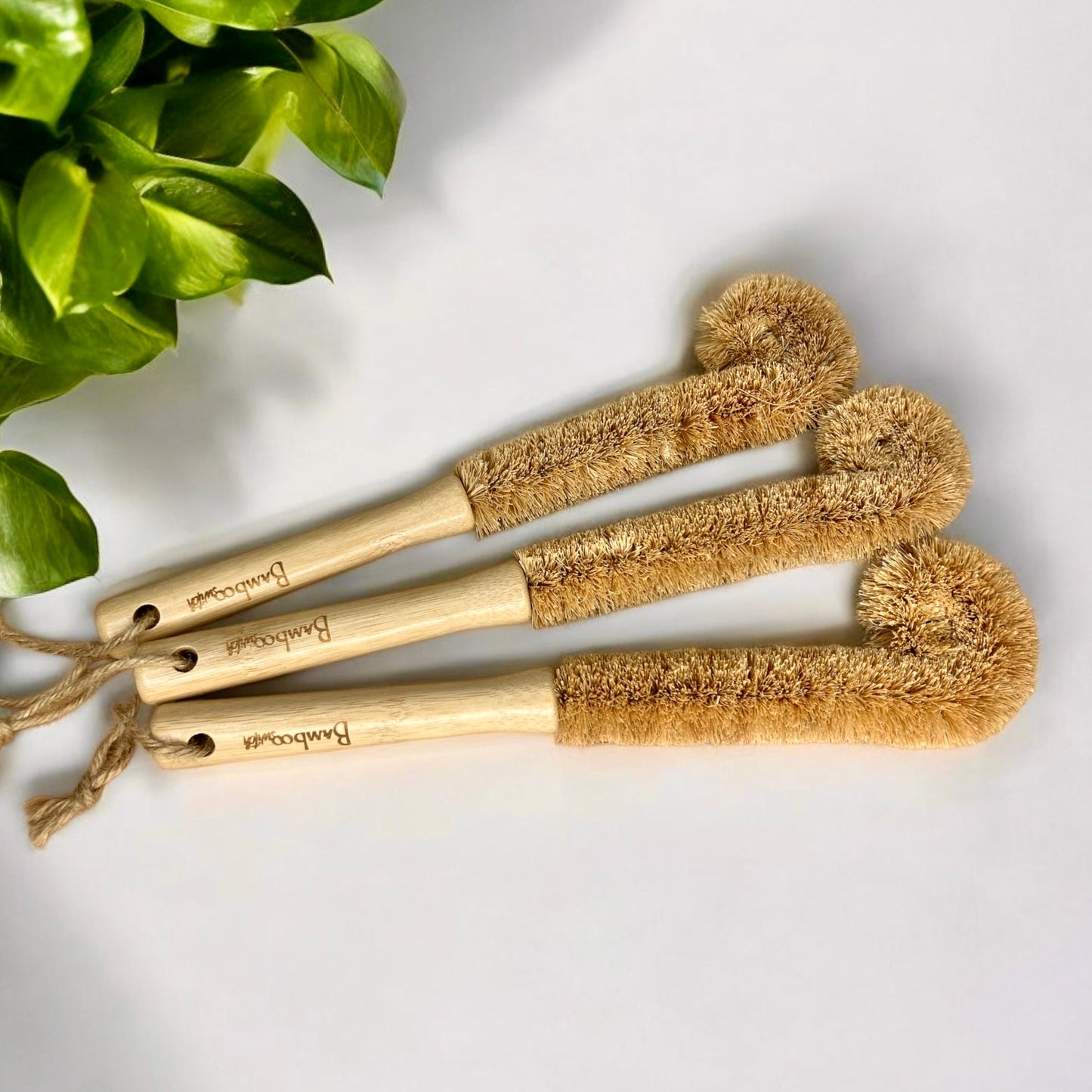 Bamboo Drinkware Cleaning Brush XL | Straight