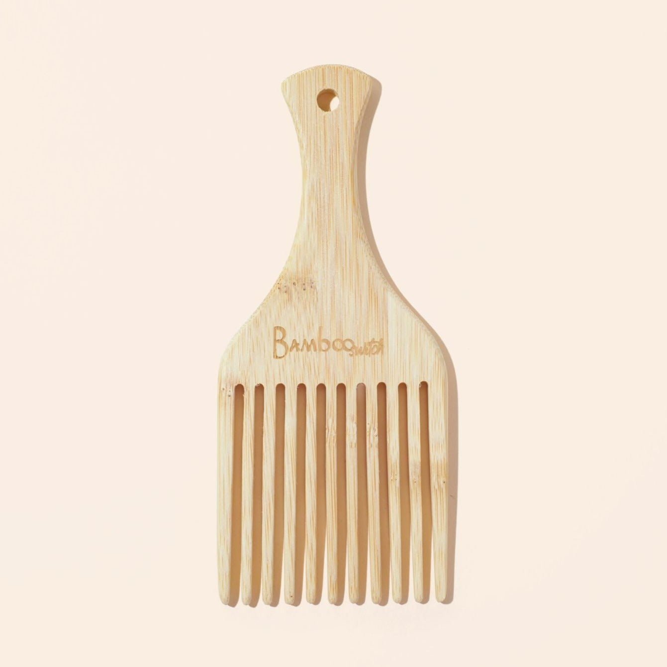 Bamboo Hair Pick