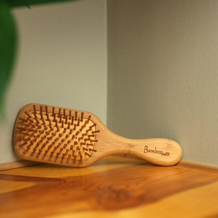 Bamboo Paddle Hair Brush | Kids