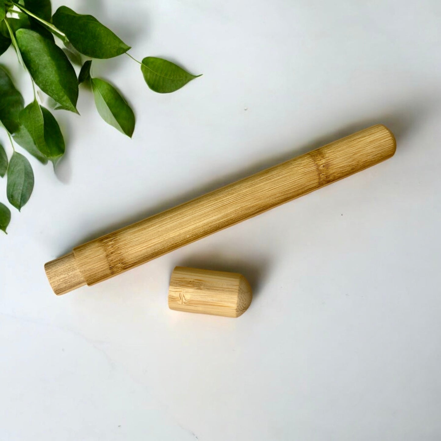 Bamboo Straw Travel Case