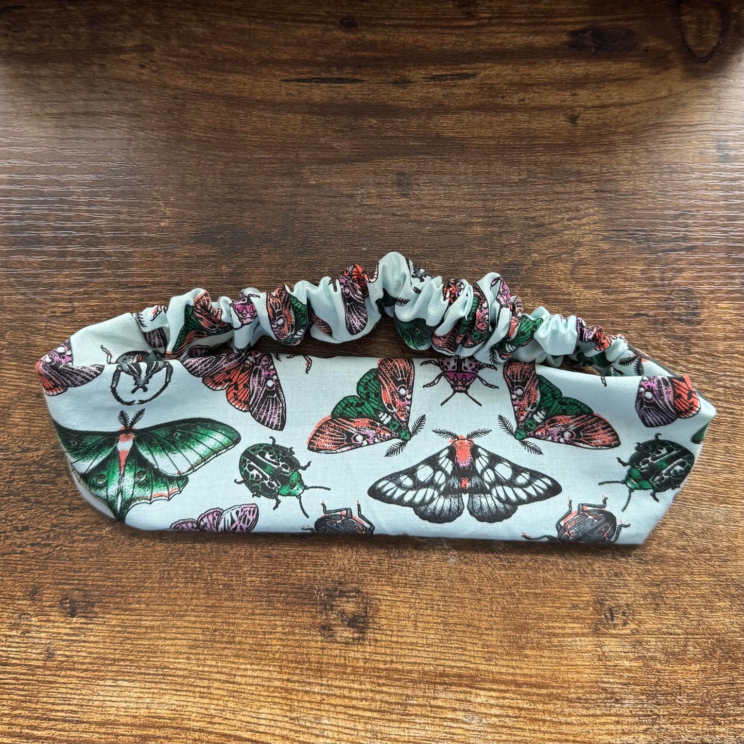 Beetles & Moths Fabric Headband