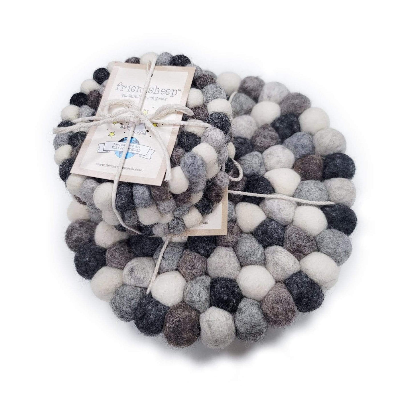 Stone Eco Coasters & Trivet