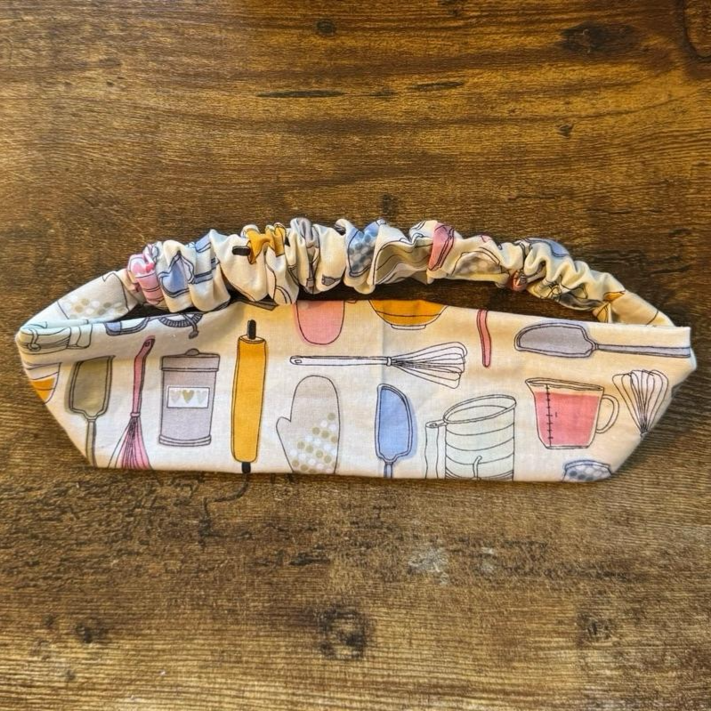Baking Utensils Fabric Headband