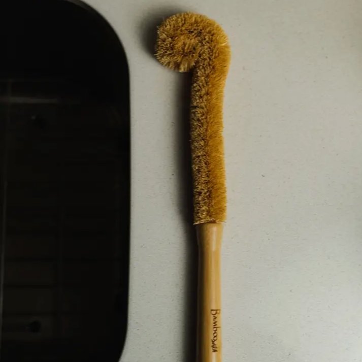 Bamboo Drinkware Cleaning Brush XL | Straight