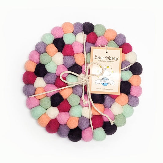 Macarons Eco Coasters & Trivet