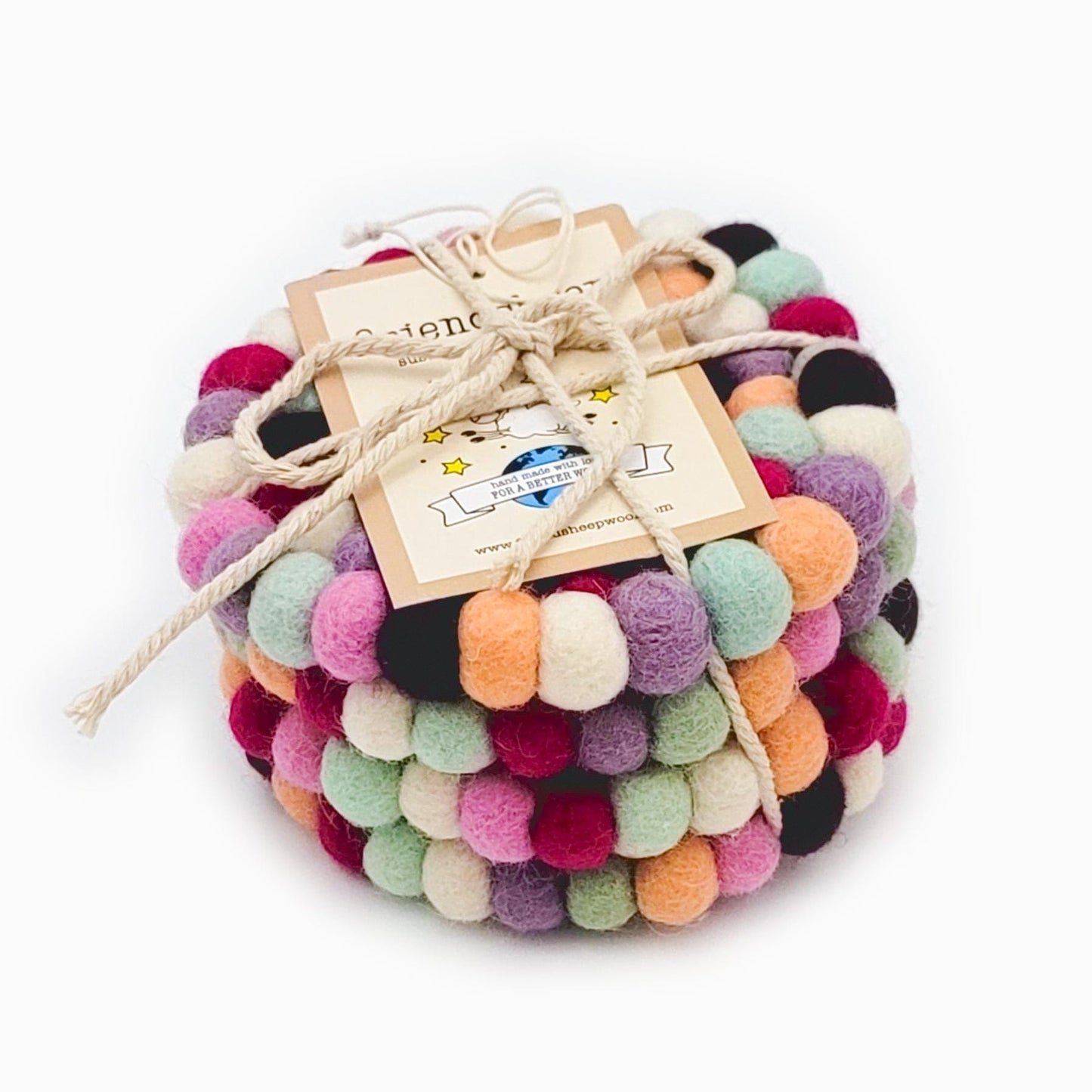 Macarons Eco Coasters & Trivet
