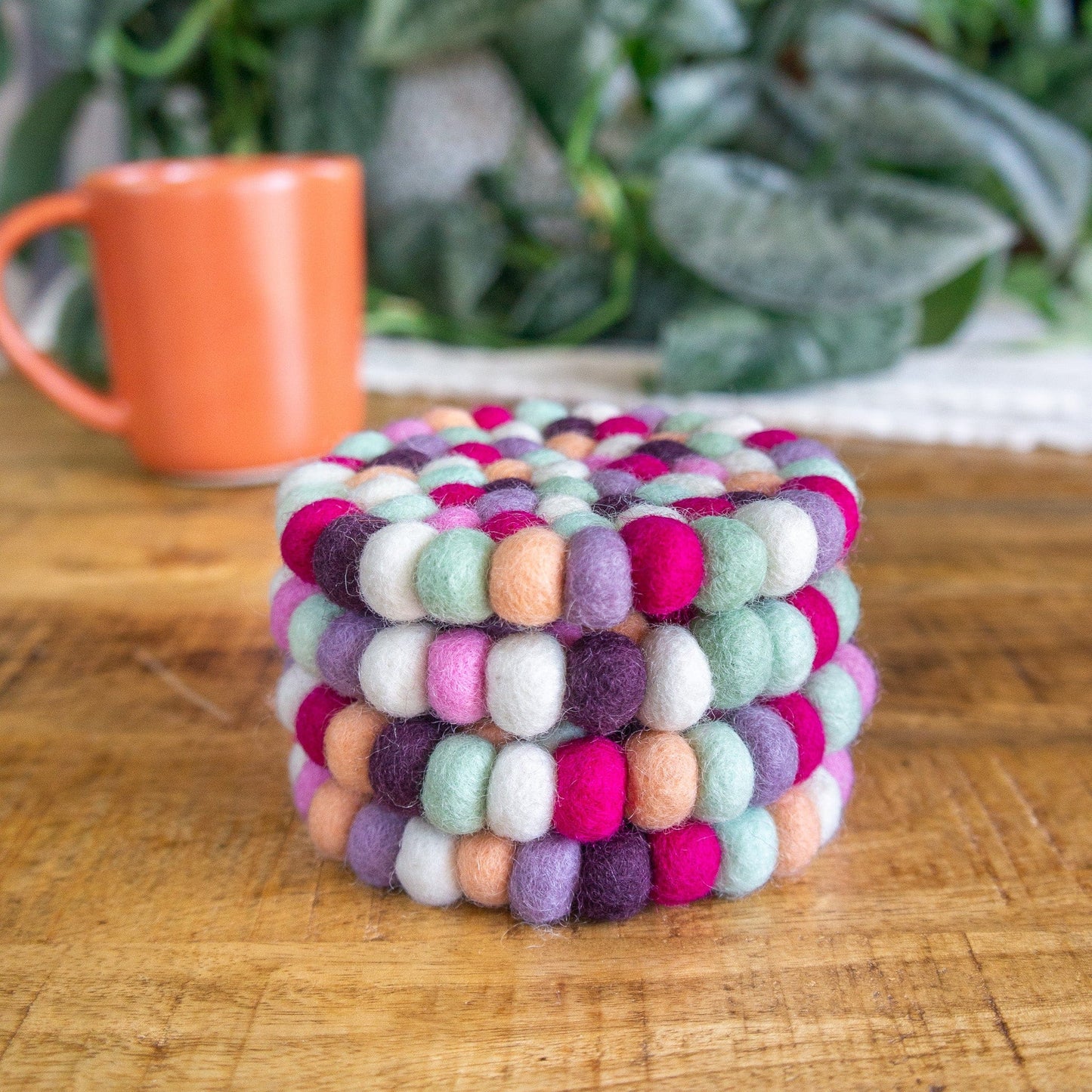 Macarons Eco Coasters & Trivet