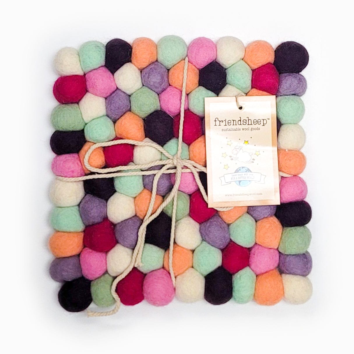 Macarons Eco Coasters & Trivet